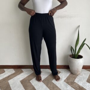 New Arrivals black straight leg stretchy pants size 18 kenya
